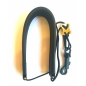 Preview: Dave Guardala DeLuxe Saxstrap Elkleather Black Plastic Hook